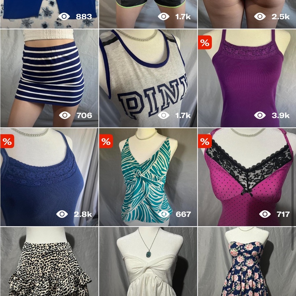 All on my depop: kentli_ann_y2k
